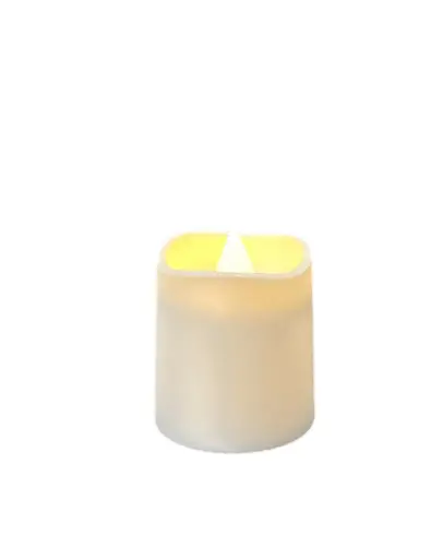 Votive LED Candles - White - 6 Pack 