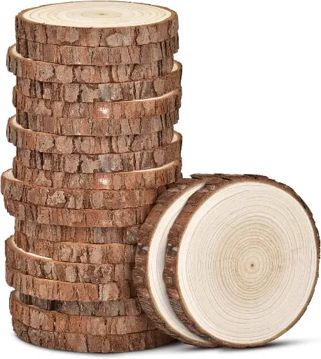 2-4" Wood Circles