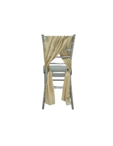 Chiavari Chair Sash: Champagne