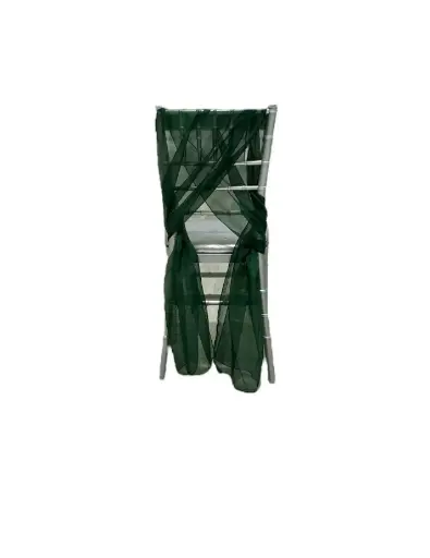Chiavari Chair Sash: Emerald