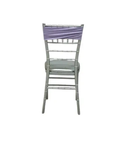 Spandex Chair Bow: Lavender-No Buckle