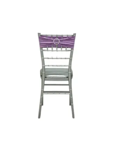Spandex Chair Bow: Lavender 