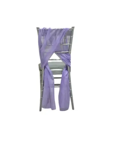 Chiavari Chair Sash: Lavender