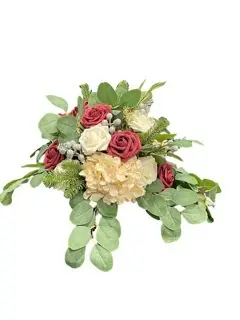 Burgundy Floral Arrangement Small