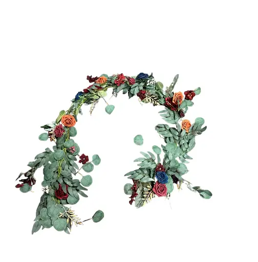 Garland: Burgundy/Navy 