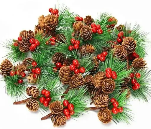 Pine & Cranberry Sprigs Mini 