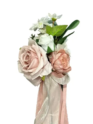 Chair Floral: Dusty Rose 