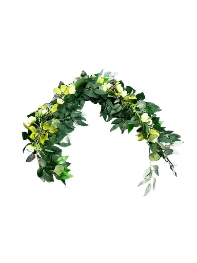 Arch Swag: Ivory Rose 