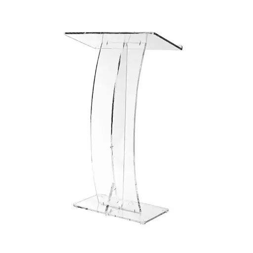 Clear Acrylic Podium 
