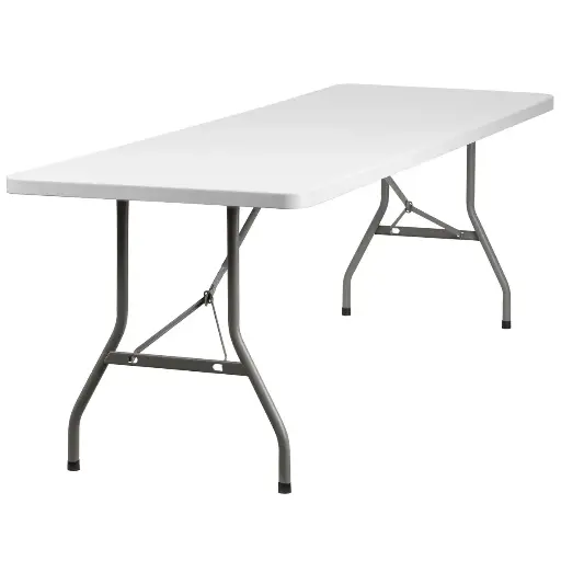 8' Plastic Banquet Table