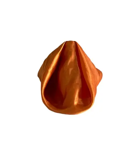 Napkins:  Satin Orange