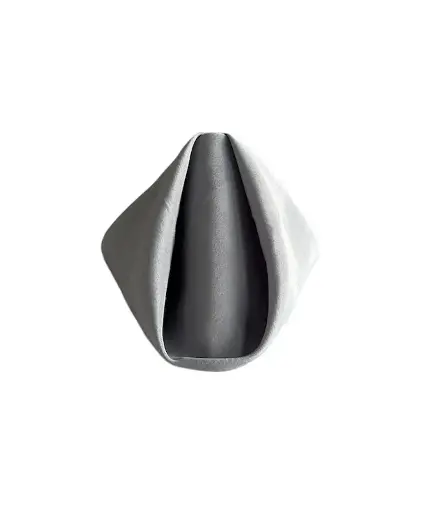 Napkins:  Gray/Silver