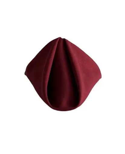 Napkins:  Burgundy