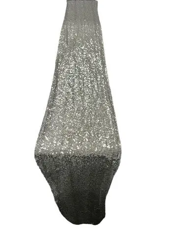 Table Runner: Silver Sequin