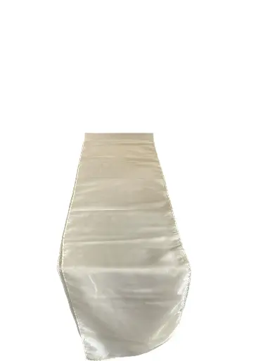 Table Runner:  Ivory Satin