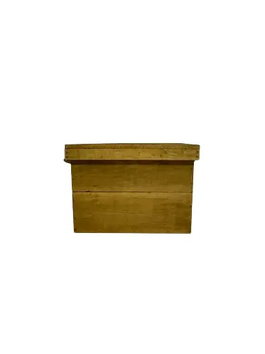 Light Wood Card Box 