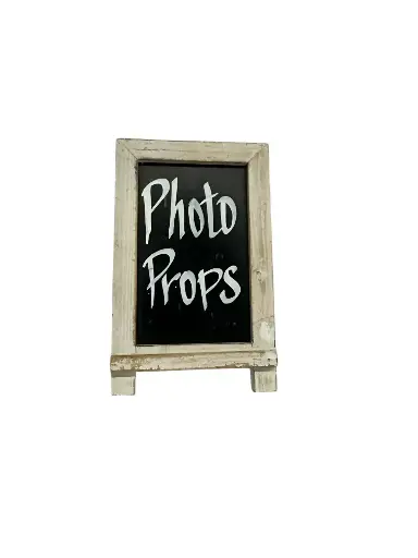 White Chalkboard Sign