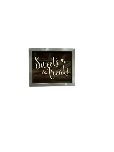 Dessert Sign:  Snacks & Treats 