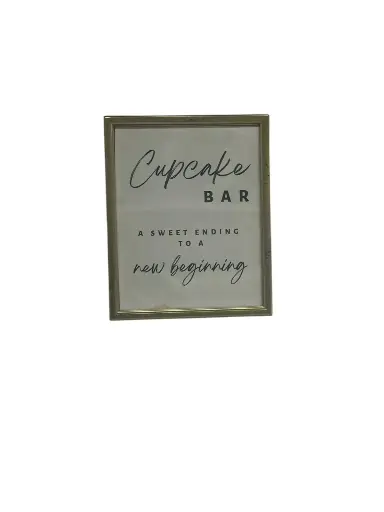 Dessert Sign:  Cupcake Bar 