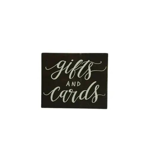 Sign:  Gifts and Cards 
