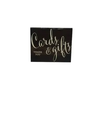 Sign:  Cards & Gifts-interchangeable Frame 