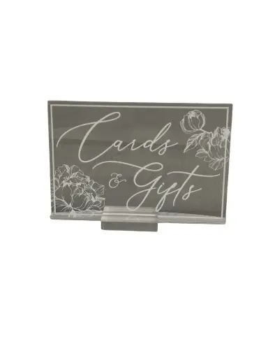 Sign:  Cards & Gift Floral 