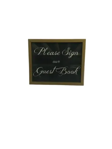 Guestbook-Interchangeable Frame 