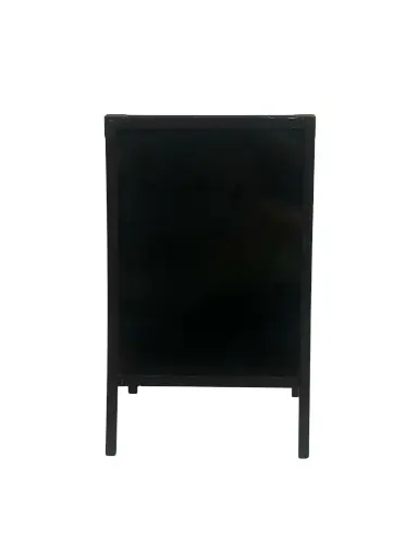 Black Sidewalk Sign 