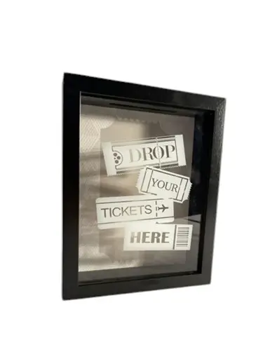 Sign:  Drop Your Ticket Here 