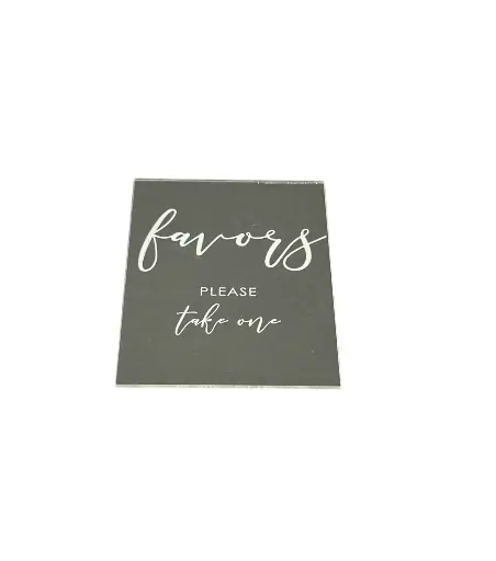 Favors-Please take one Sign 