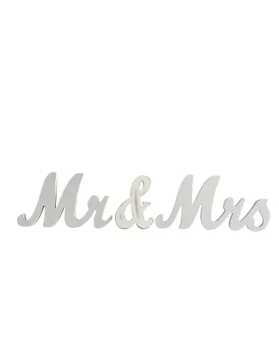 White Mr & Mrs 