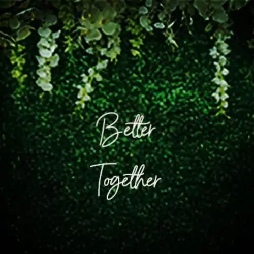 Neon Sign: Better Together 