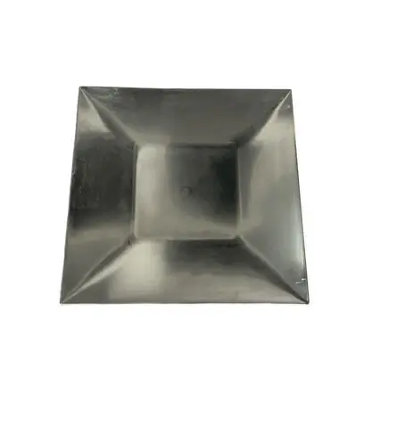 Charger:  Silver Square