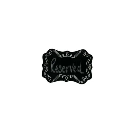 Reserved-Black 