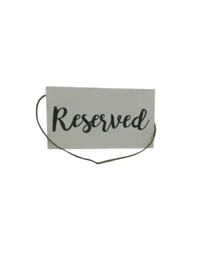 Reserved-White 